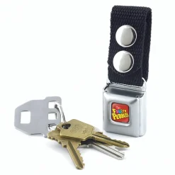 Keychain - POST FRUITY PEBBLES Logo Full Color Red/Multi Color