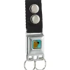 Keychain - Scooby Doo Face Full Color Turquoise Glow