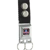 Keychain - SHELBY Cobra Full Color Black Gray Red Blue