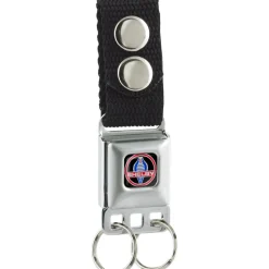 Keychain - SHELBY Cobra Full Color Black Gray Red Blue