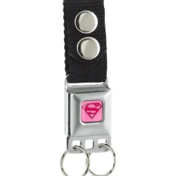 Keychain - Superman Full Color Pink
