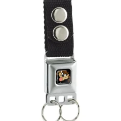 Keychain - Taz Face Full Color Black