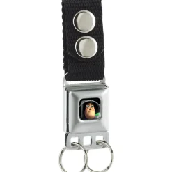 Keychain - Toy Story Buzz Lightyear Pose Full Color Black