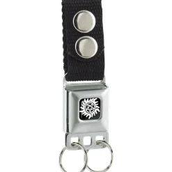 Keychain - Winchester Pentagram Black White
