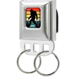 Keyholder - Big Foot Forest Silhouette Full Color Multi Color/Black