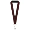 Lanyard - 1.0" - Avatar Last Airbender Fire Element Symbol Black/Red