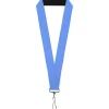 Lanyard - 1.0" - Baby Blue