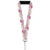 Lanyard - 1.0" - Candy Land Mr. Mint Pose and Candy Canes Multi Color