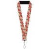 Lanyard - 1.0" - Coca-Cola Script Marquee Logo Green/Red/White