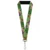 Lanyard - 1.0" - COWBOY BEBOP Crew Group Pose and Title Logo Green/Black