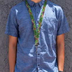 Lanyard - 1.0" - COWBOY BEBOP Crew Group Pose and Title Logo Green/Black