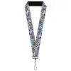 Lanyard - 1.0" - Dexter's Laboratory Dexter Poses Blues
