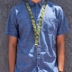 Lanyard - 1.0" - DR. STONE Title Logo and Suika Pose Blocks