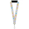Lanyard - 1.0" - Easter Chicks and Eggs Lavender