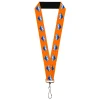 Lanyard - 1.0" - FANTA Logo Orange/Blue/White