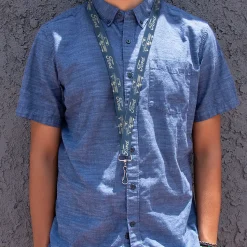 Lanyard - 1.0" - FORD Script and Vintage Truck Blue/White