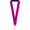 Lanyard - 1.0" - Fuchsia
