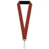 Lanyard - 1.0" - Johnny Bravo Pose Turn Silhouettes Reds