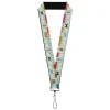 Lanyard - 1.0" - Monopoly British UK Game Board Space Blocks