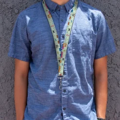 Lanyard - 1.0" - Monopoly British UK Game Board Space Blocks