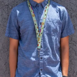 Lanyard - 1.0" - Monopoly Game Board Space Blocks