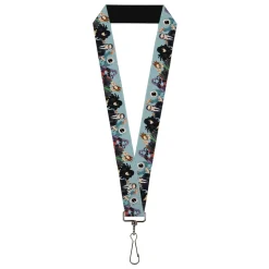Lanyard - 1.0" - My Hero Academia Five Meta Liberation Army Villains Blue