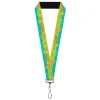 Lanyard - 1.0" - Scooby Doo THE MYSTERY MACHINE Paint Job Green/Aqua/Orange