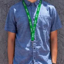 Lanyard - 1.0" - SPRITE Logo Green/White