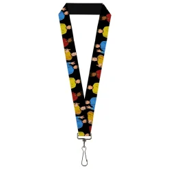 Lanyard - 1.0" - Star Trek Original Series Crew Member Group Black