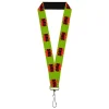 Lanyard - 1.0" - SURGE Logo Yellow/Red/Black