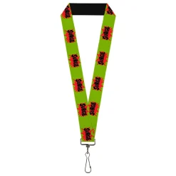Lanyard - 1.0" - SURGE Logo Yellow/Red/Black