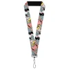 Lanyard - 1.0" - The Grim Adventures of Billy & Mandy Group Pose Gray