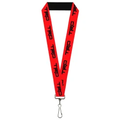 Lanyard - 1.0" - Toyota Racing Development TRD Logo Red/Black