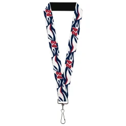 Lanyard - 1.0" - William Byron #24 Car Scheme White/Red/Blue