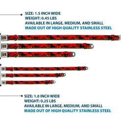 Lion King Paw Full Color Black Gold Seatbelt Buckle Collar - Mufasa & Simba JUST CAN'T WAIT TO BE KING/Family Silhouette