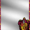 Locker Mirror - Gryffindor Crest Stripe3 Burgundy Gold