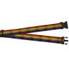 Luggage Strap - 2.0" - Flag Pride Distressed Rainbow