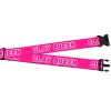 Luggage Strap - 2.0" - SLAY QUEEN Bubble Text Pink/White