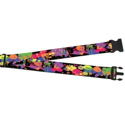 Luggage Strap - 2.0" - BD Paint Splatter Black/Neon