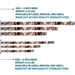 MARVEL DEADPOOL Deadpool Logo Full Color Black Red White Seatbelt Buckle Collar - Deadpool Shooting/Targets