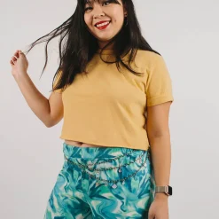 Metal Chain Belt - Iridescent Rainbow Chain with The Little Mermaid Ariel Charms