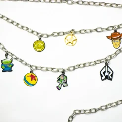 Metal Chain Belt - Silver Chain with Toy Story Charms