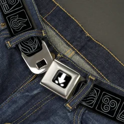 Nickelodeon Avatar Last Airbender Bending Elements Aang Seatbelt Belt