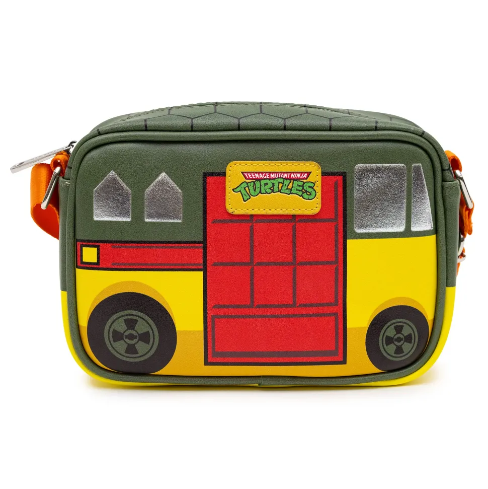 Nickelodeon Bag, Cross Body, Teenage Mutant Ninja Turtles Party Van, Vegan Leather