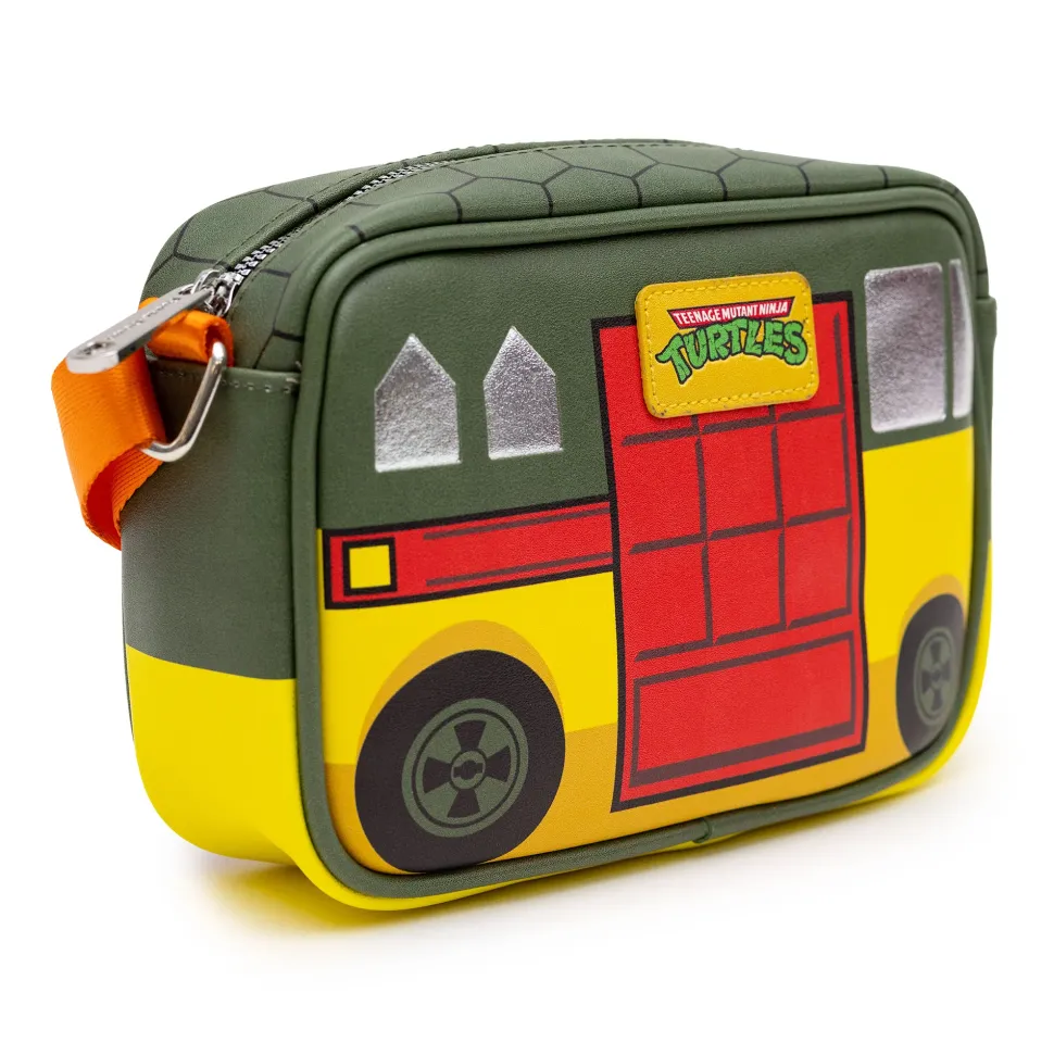 Nickelodeon Bag, Cross Body, Teenage Mutant Ninja Turtles Party Van, Vegan Leather
