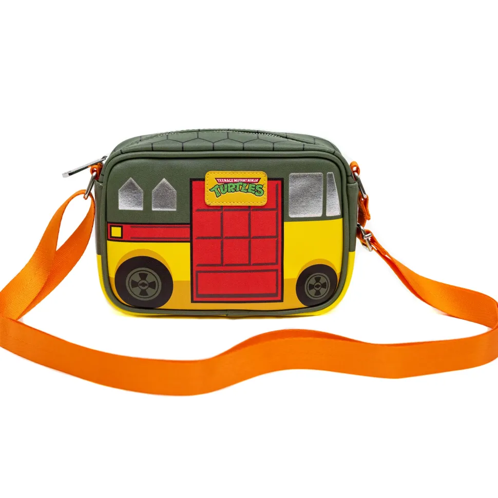 Nickelodeon Bag, Cross Body, Teenage Mutant Ninja Turtles Party Van, Vegan Leather