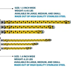 PEANUTS Title Logo Full Color Black/White Seatbelt Buckle Collar - Peanuts Charlie Brown Pose Flip Yellow/Black