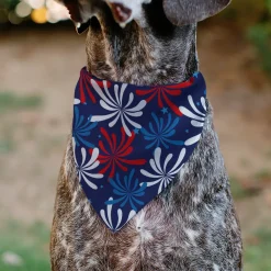 Pet Bandana - Americana Fireworks Show Blues/Red/White