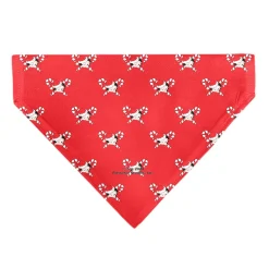 Pet Bandana - Bandana BETTY BOOP Holiday Gift Pose and Santa Betty Winking Icon Red