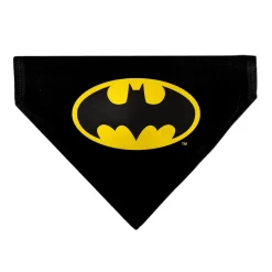 Pet Bandana - Batman Shield Logo Black/Yellow